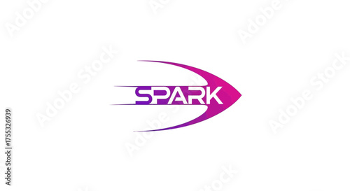 An Energetic Dynamic Vector Logo Showcasing the Electric Silhouette of 'Spark'_transparent.svg