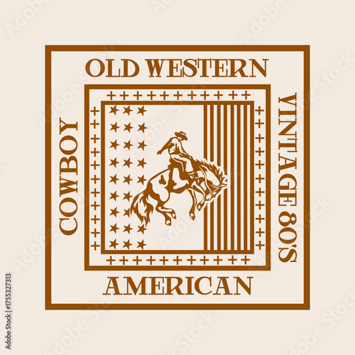 Cowboy Ride Horse Bandana Scraft