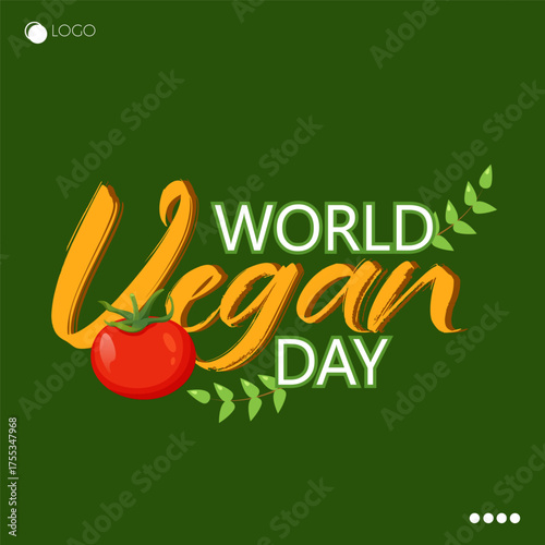 World Vegan Day, celebrated on November 1st, promotes the benefits of veganism for health.
