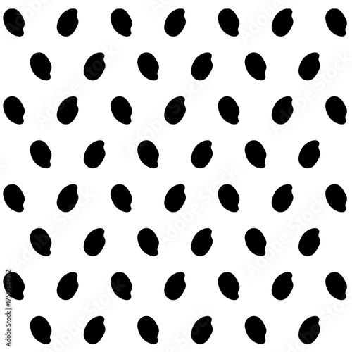 シンプルな米の背景素材　米粒　モノクロ