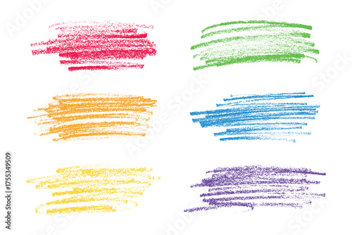 Set of brush paint stroke texture swatch Hand painted background Ink scribble dab clipart Paint smudge for tags and stamps design