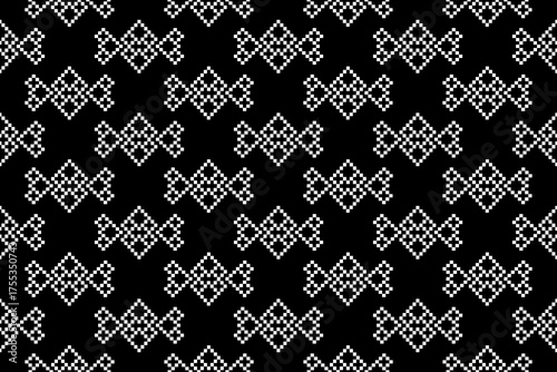 pattern batik flower damask ethnic boho ikat texture tribal geometric background