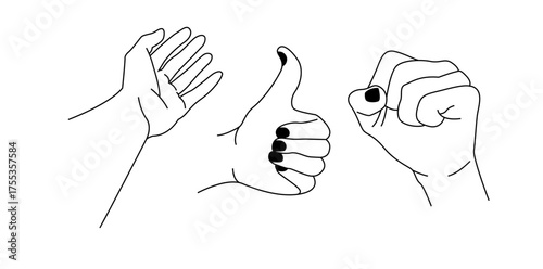 hand gesture illustration