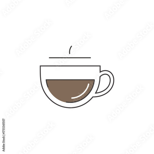 Muffin isolated on white background baked treat dessert food