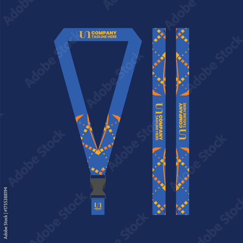 Lanyard ID cards for business offices and companies 