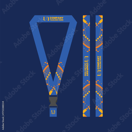 Lanyard ID cards for business offices and companies 