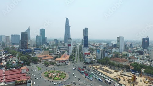 Ho Chi Minh City Aerial View: Urban Dynamics and Development
