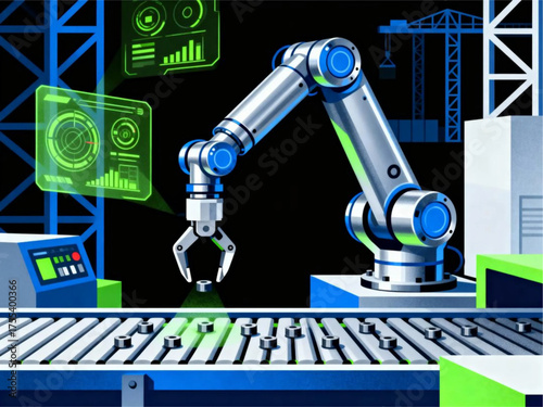 Robotic Arm in Automation Precision and Efficiency in Manufacturing Processes