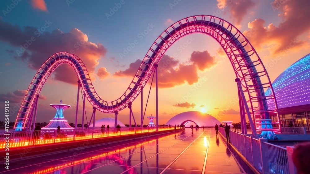 Obraz premium Technology, Art, and Creativity Exhibition