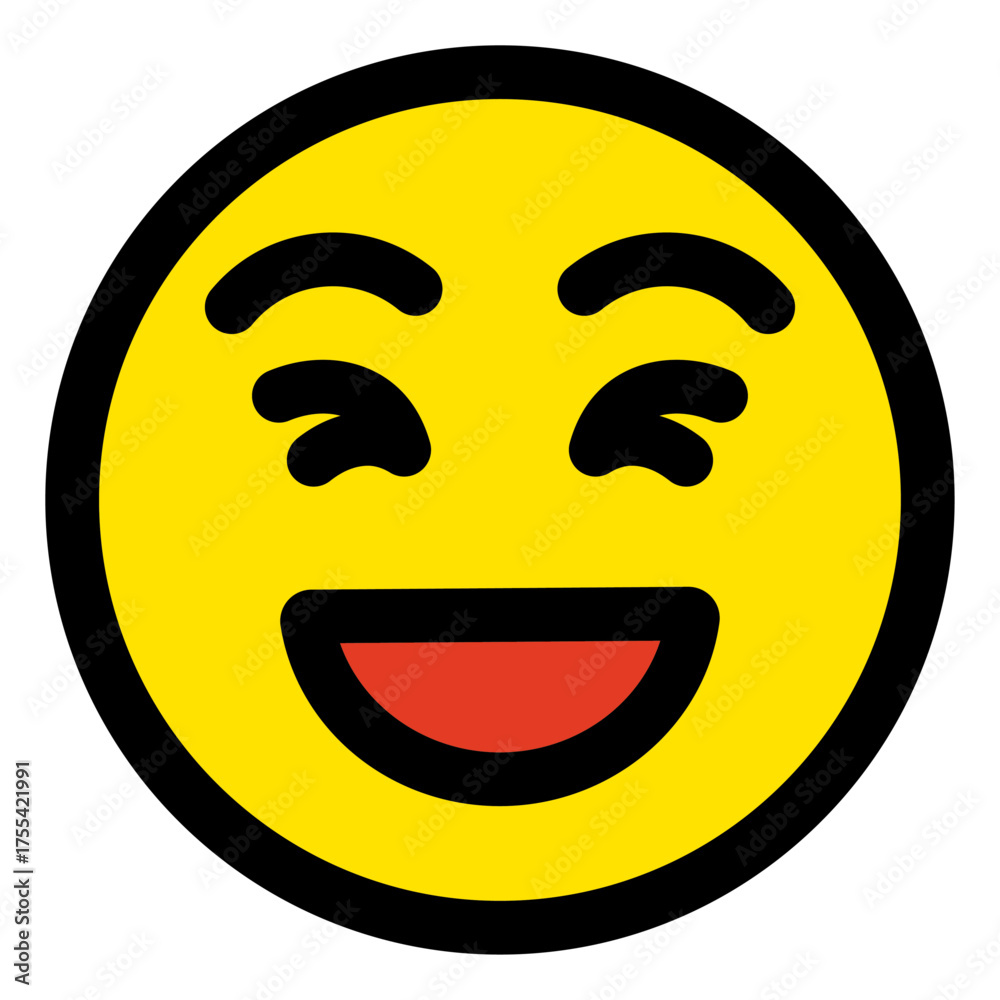 Fototapeta premium 大喜びのアイコンイラスト