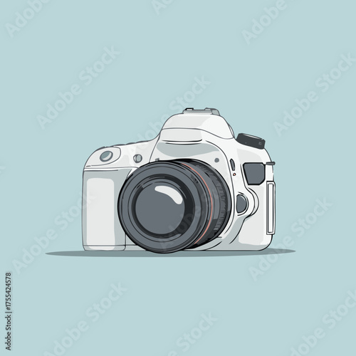 Camera lens vector illustration