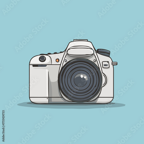 Digital camera icon vector illustration