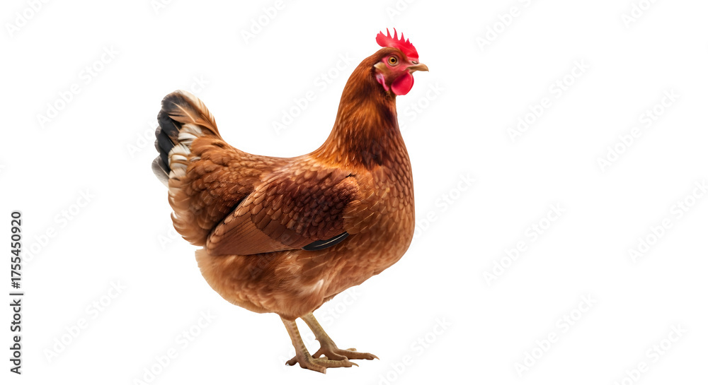 Fototapeta premium chicken isolated on white
