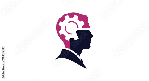 Human Mind Processing Information Concept.