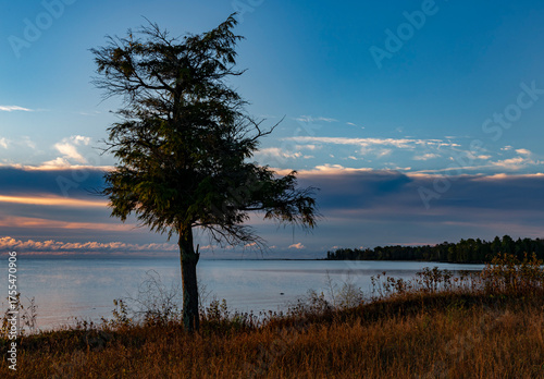 739-17 Newport Shore Autumn Morning