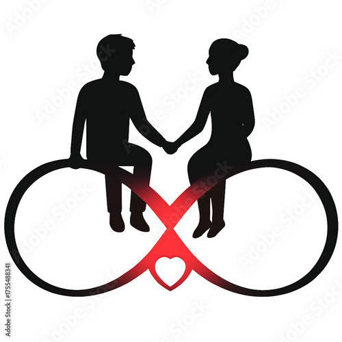 couple on bicycles