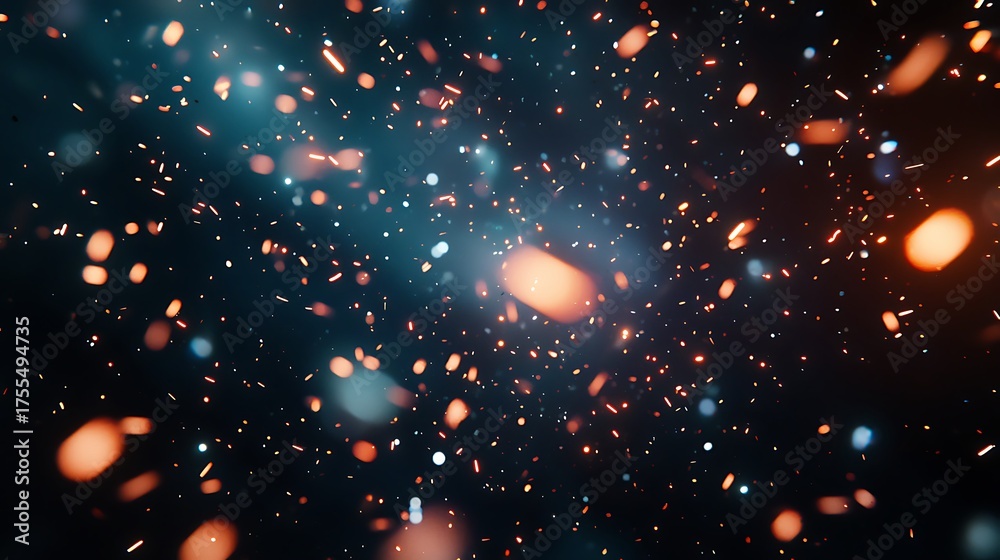 Fototapeta premium Data Structure Abstract Geometric Image high resolution picture