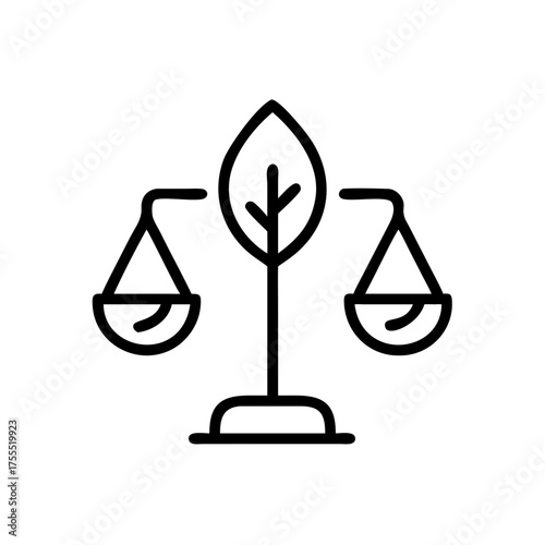 Environmental Balance Symbol