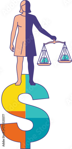 financial equity balancing opportunity and wealth for a just future