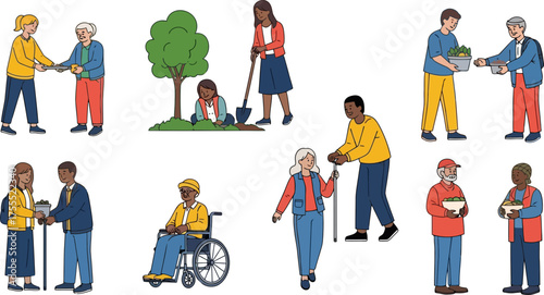 generations collaborate, enriching lives through shared service and mutual community support