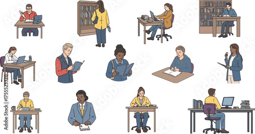 focused individuals engage, absorbing wisdom in diverse, inclusive learning environments