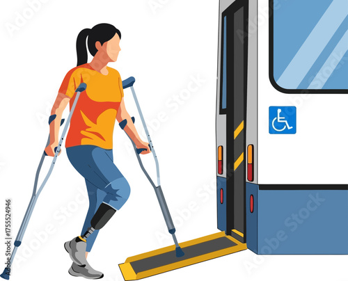 determined steps embracing accessible transit, a womans journey to freedom