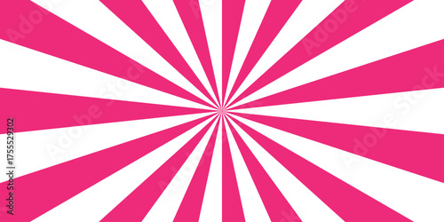 Abstract red and white retro with sunburst pattern colorful design. Vintage sunrays illustration swirl line. sun beam vector banner design and comic burst gradient concept pattern.	