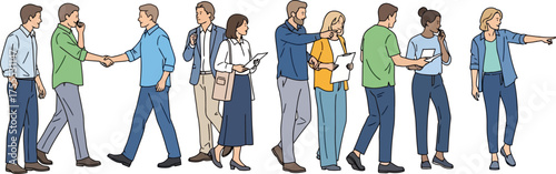 diverse professionals connect dialogue, direction, and decisions