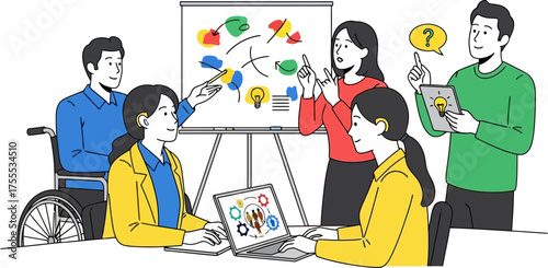 united minds ignite innovation, shaping future solutions with collective brilliance