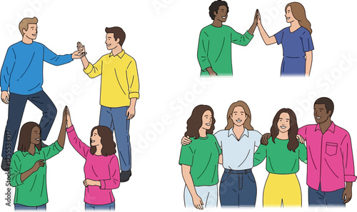 genuine connections build diverse bridges, elevating unity and shared goals