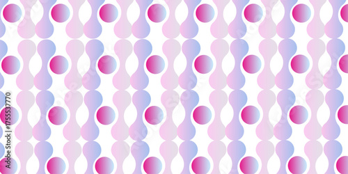 abstract seamless pattern with blue wave dots meatball wallpaper texture design.	