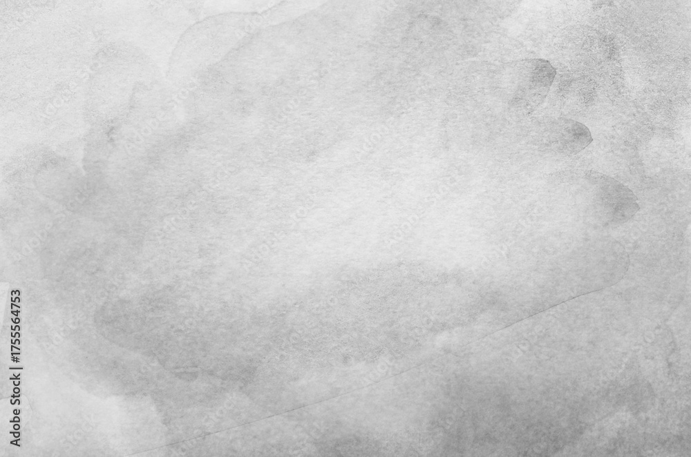Fototapeta premium Watercolor grey grunge background design