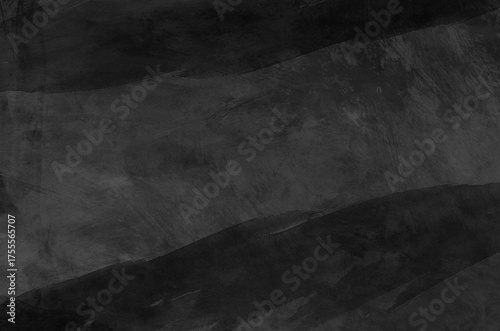 Abstract black watercolor background texture