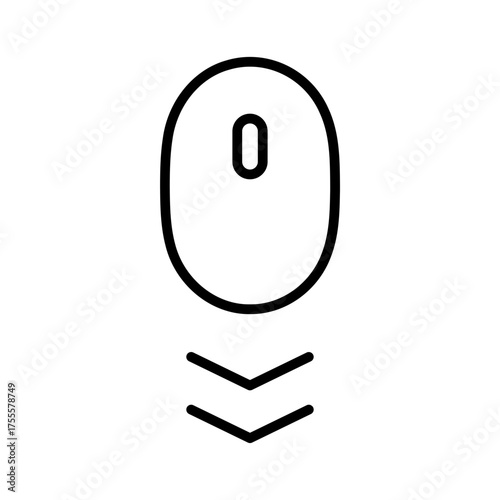 scroll up and down icon