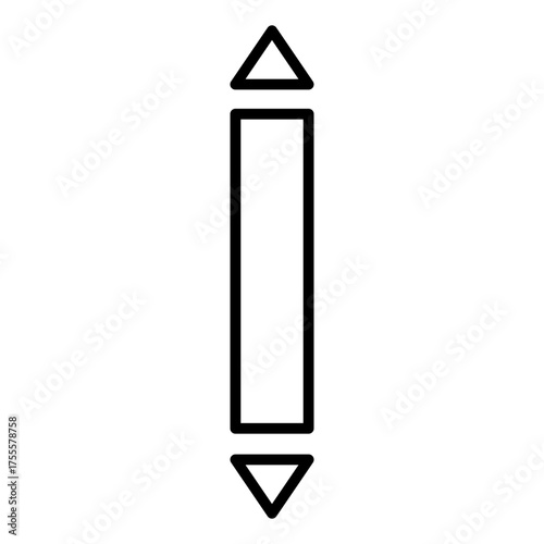 scroll up and down icon