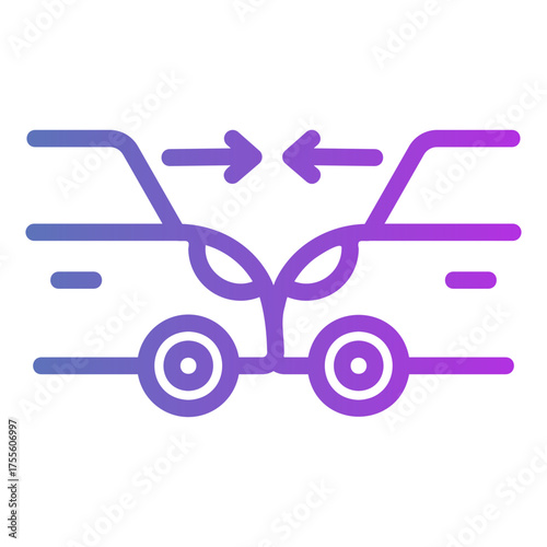 collision Gradient icon