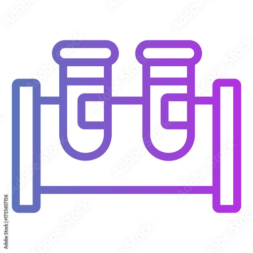 test tube Gradient icon