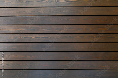 Принти на полотні weatherproof wooden larch decking boards, wood texture background - floor, floor