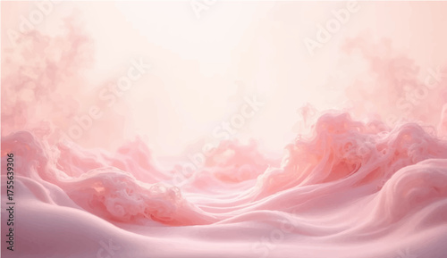 Photography Abstract watercolor pink background with a light, wave pattern texture for wallp