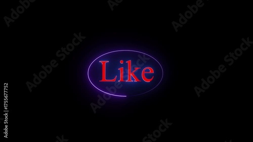  Facebook, , done, neon bright text font colorful 4k video animation. Neon level up sign and upper Level . next Level text animation.