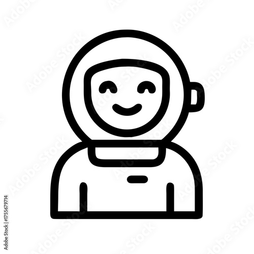 Astronaut Icon Set — Space, Technology, Exploration, Science, Digital, Futuristic, Device Icons