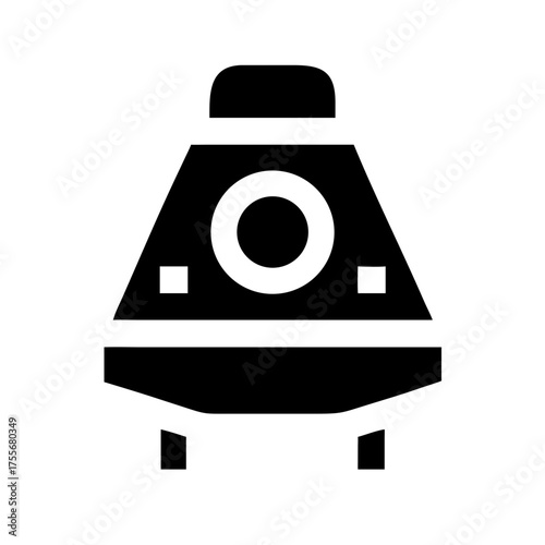 Space Capsule Icon Set — Space, Rocket, NASA, Technology, Exploration, Galaxy, Science Icons