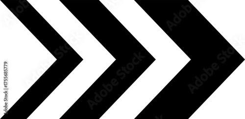 Right arrow cursor dynamic fast symbol sign. Dynamic moving arrow representing speed, fast, acceleration vector illustration.