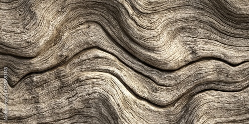 Textured Brown Leather Surface with Natural Creases