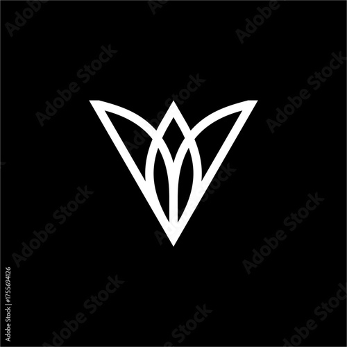 A professional, modern logo featuring a stylized 'V' within a geometric form, subtly merging with a leaf motif. It conveys growth, value, and futuristic sustainability.