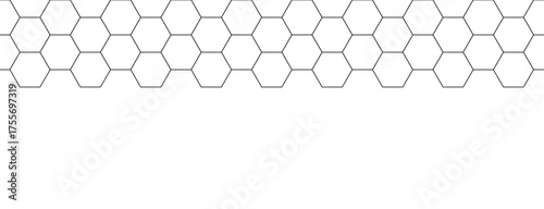 abstract background with hexagons