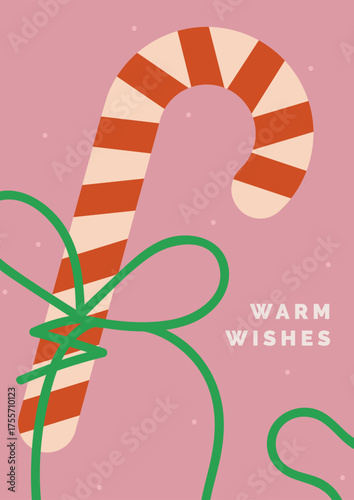 Holiday card design for New Year, Christmas. Festive background, poster with ...