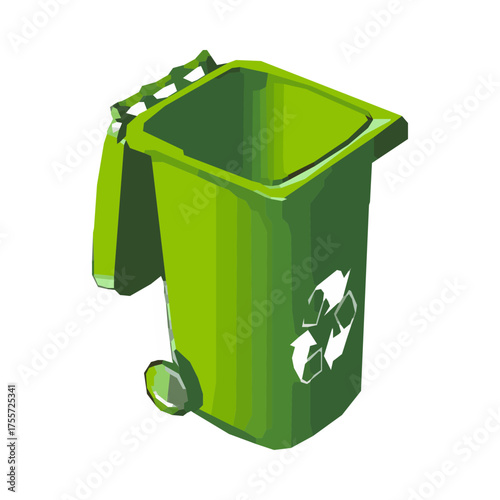 Dustbin with Lid on White Background

Modern Plastic Dustbin for Home or Office