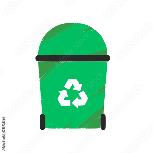 Dustbin with Lid on White Background

Modern Plastic Dustbin for Home or Office