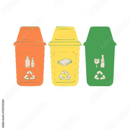 Dustbin with Lid on White Background

Modern Plastic Dustbin for Home or Office